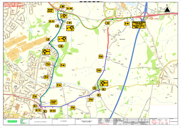 Road Closures Catherine de Barnes Lane, Bickenhill 26 June until 2024