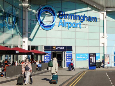 Birmingham Airport Entrance